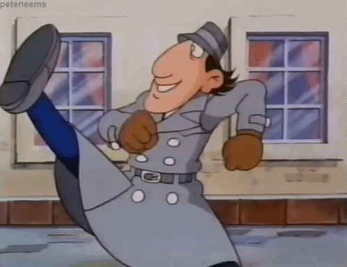 Yay inspecteur gadget